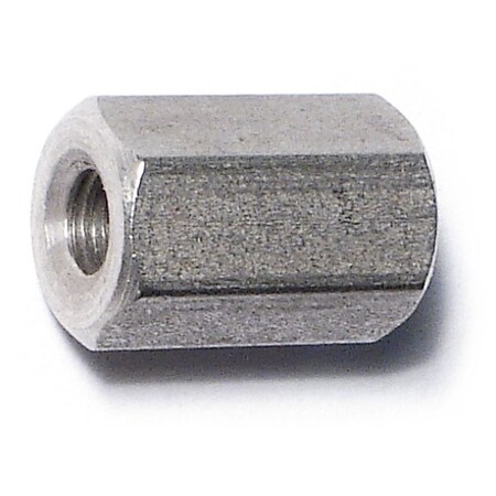 Midwest Fastener Coupling Nut, #8-32, 18-8 Stainless Steel, Not